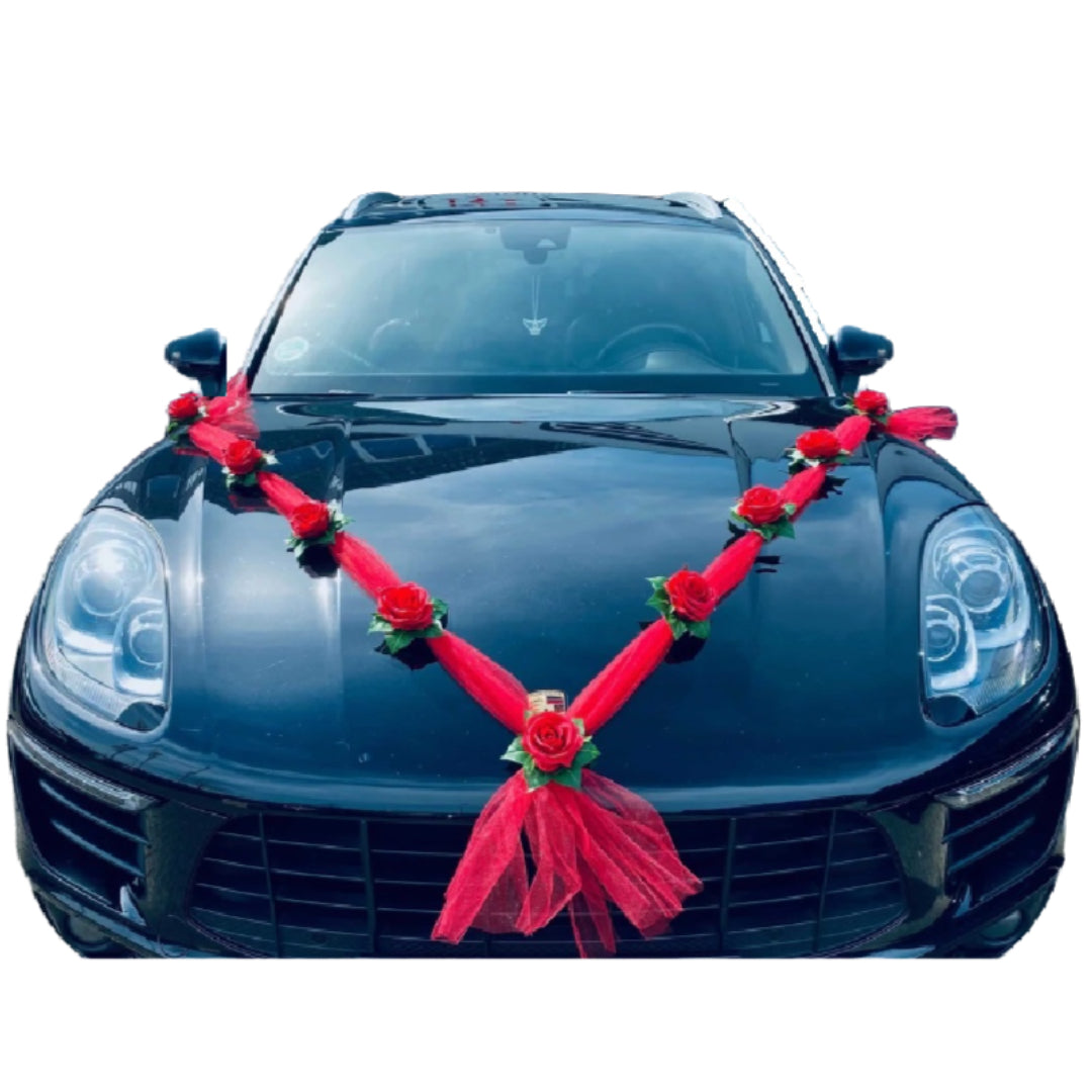 Blumengesteck für die Motorhaube - Luna