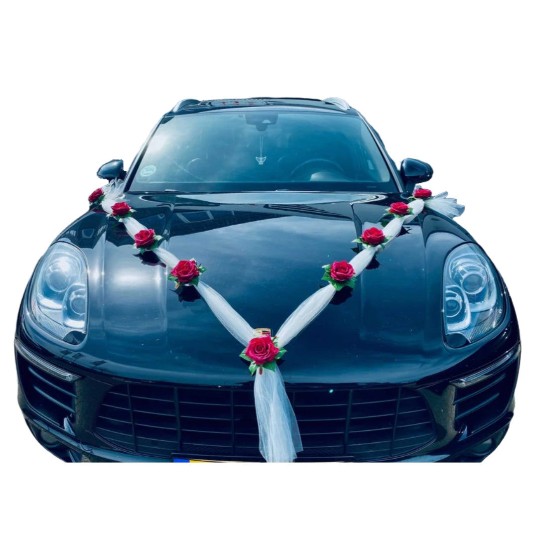 Blumengesteck für die Motorhaube - Melania