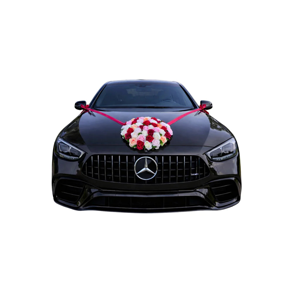 Auto-Hochzeitsschmuck Motorhaube - ADORIA