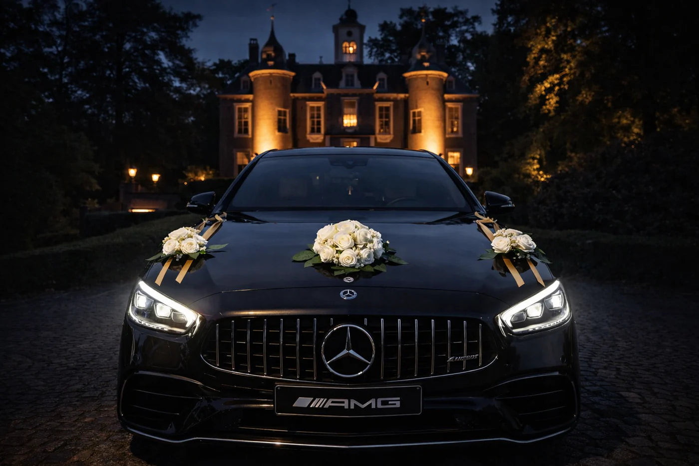 Auto-Hochzeitsschmuck Motorhaube - ELISABETH