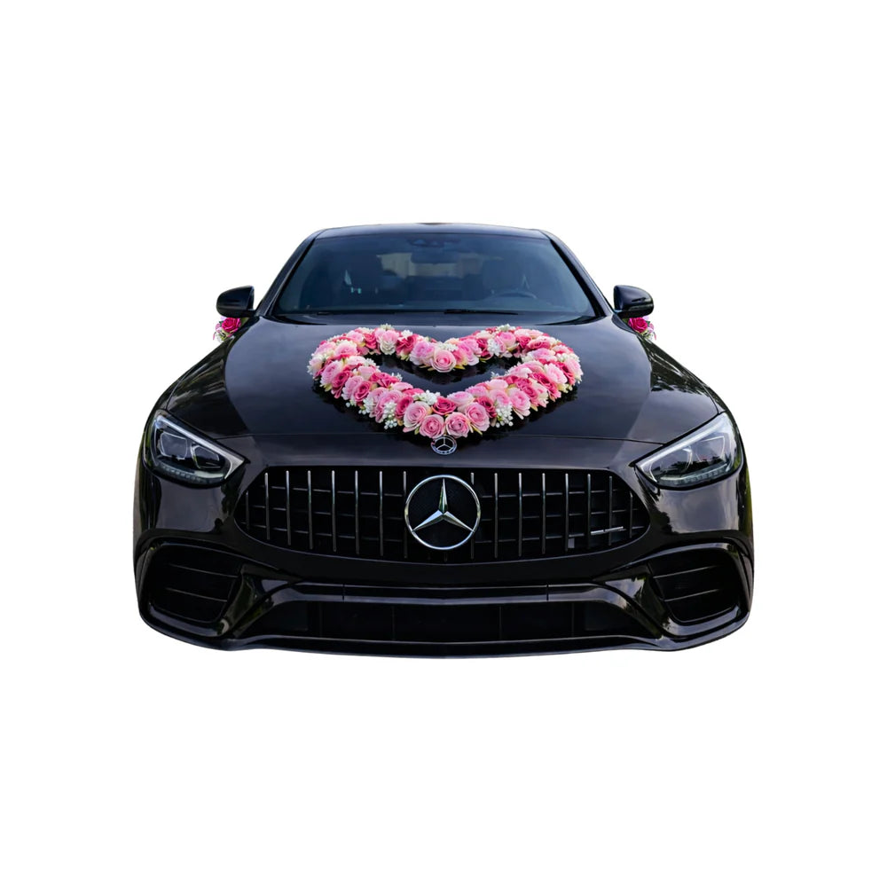 Autoschmuck Hochzeit Blumendeko Motorhaube - LAIDA