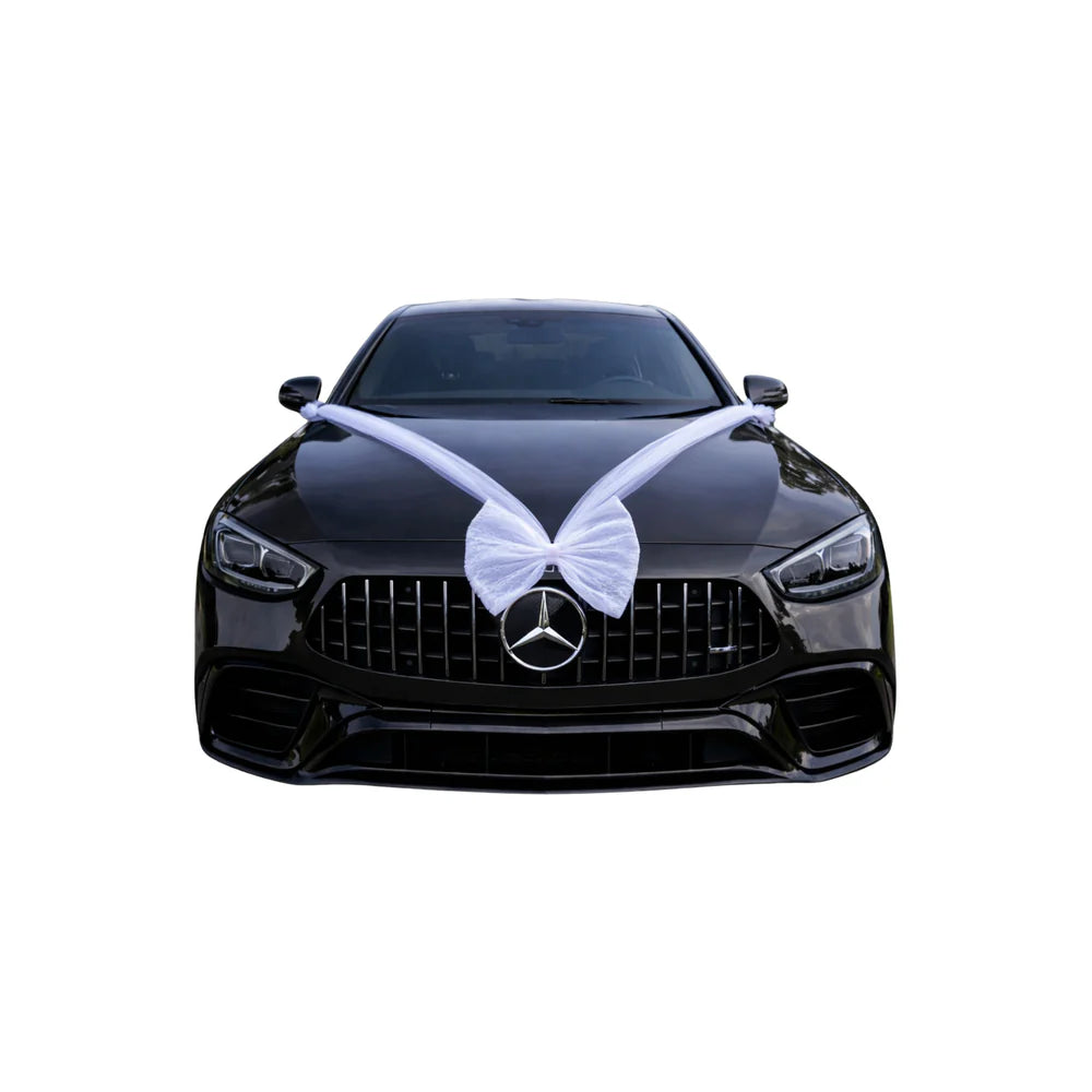 Autoschmuck Hochzeit Blumendeko Motorhaube - AURORA