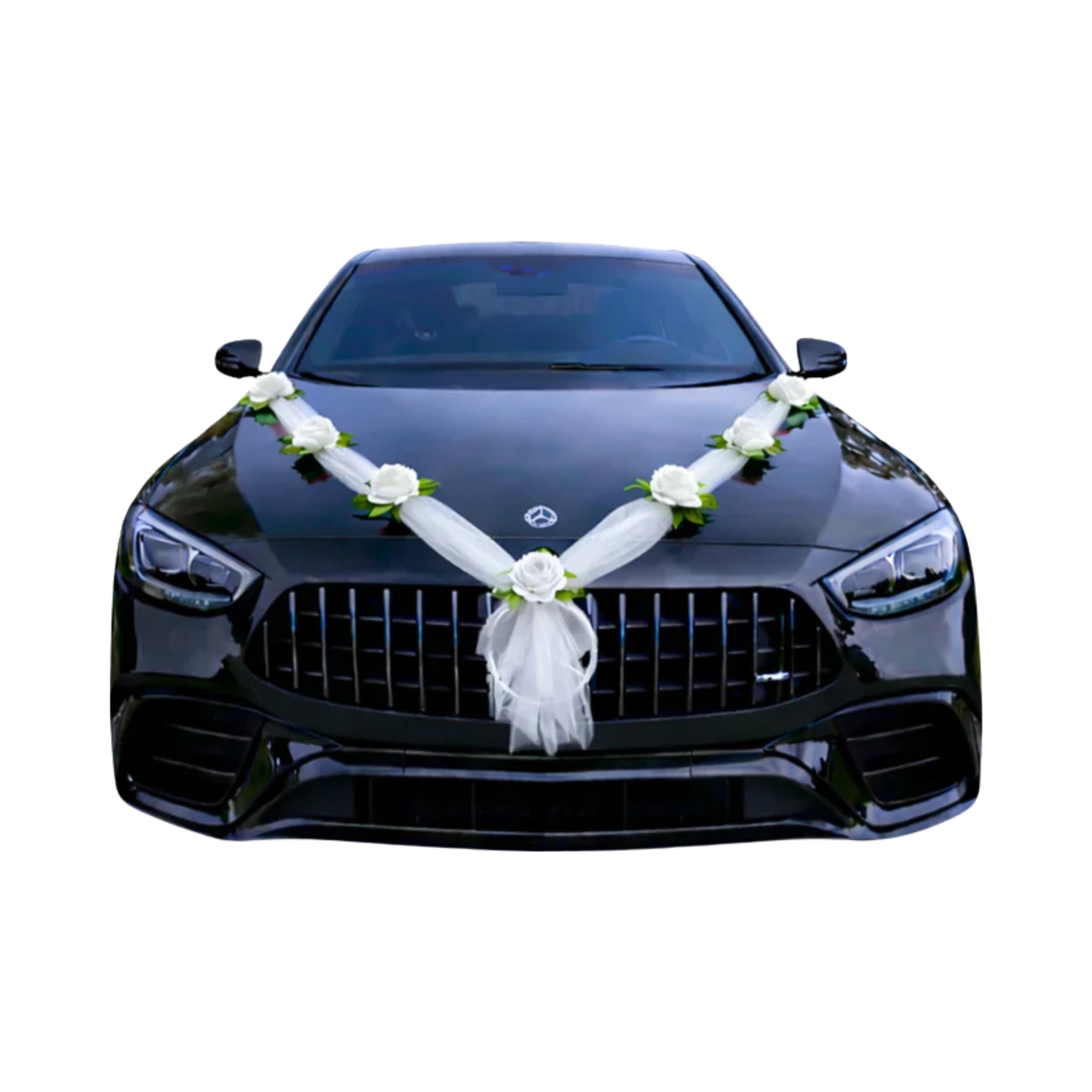Autoschmuck Hochzeit Blumendeko Motorhaube - ELOISA