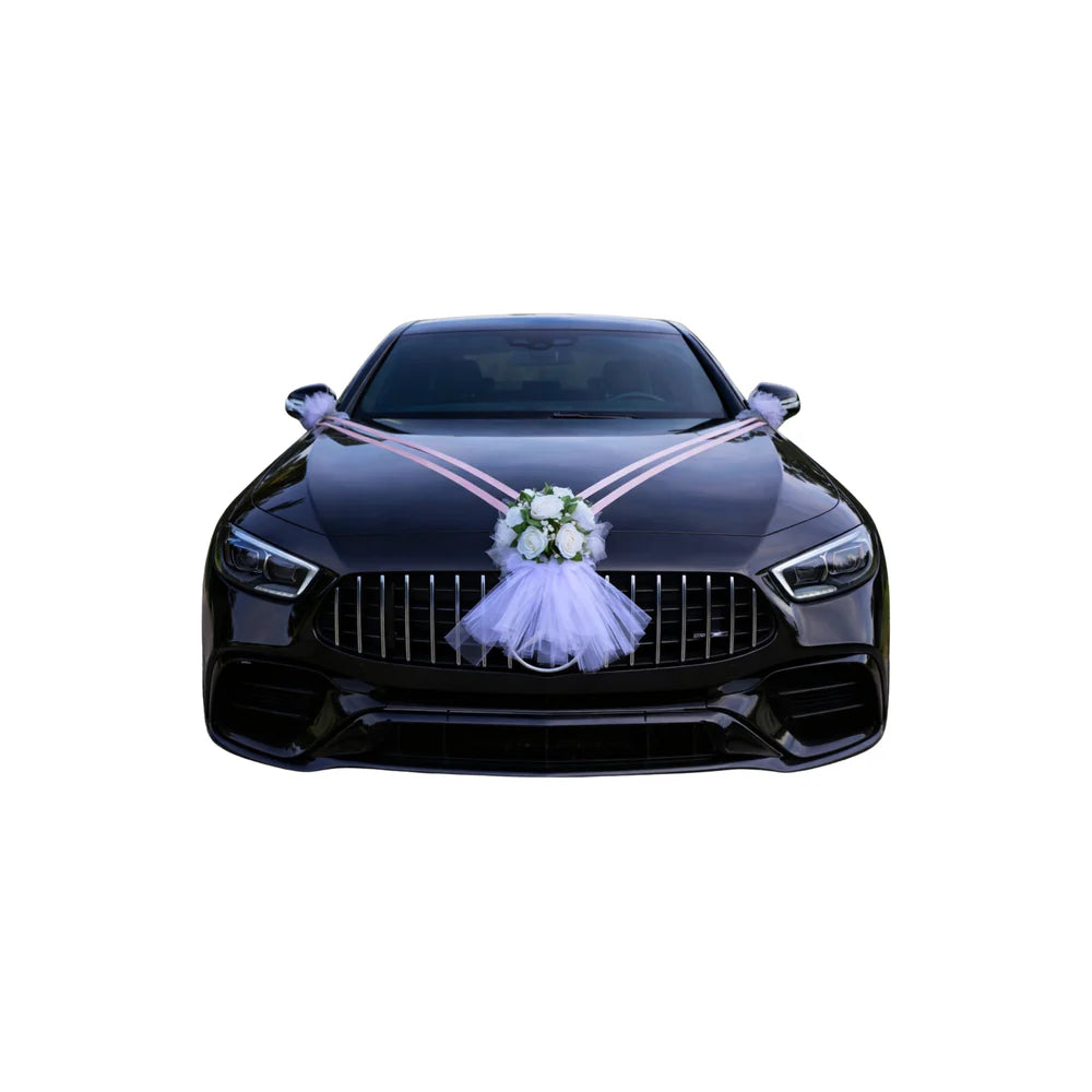 Autoschmuck Hochzeit Blumendeko Motorhaube - MELISSA