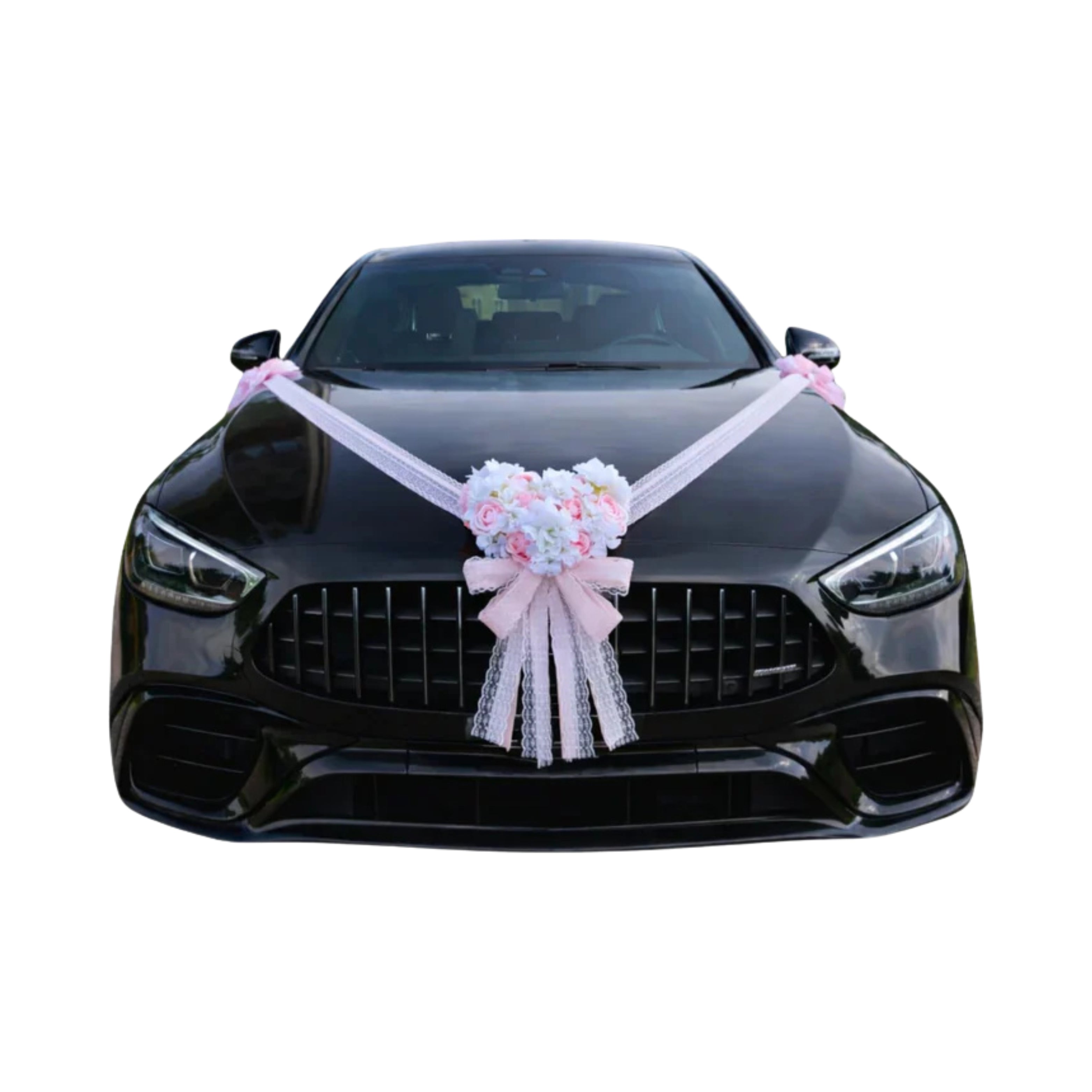 Autoschmuck Hochzeit Blumendeko Motorhaube - PAULINE