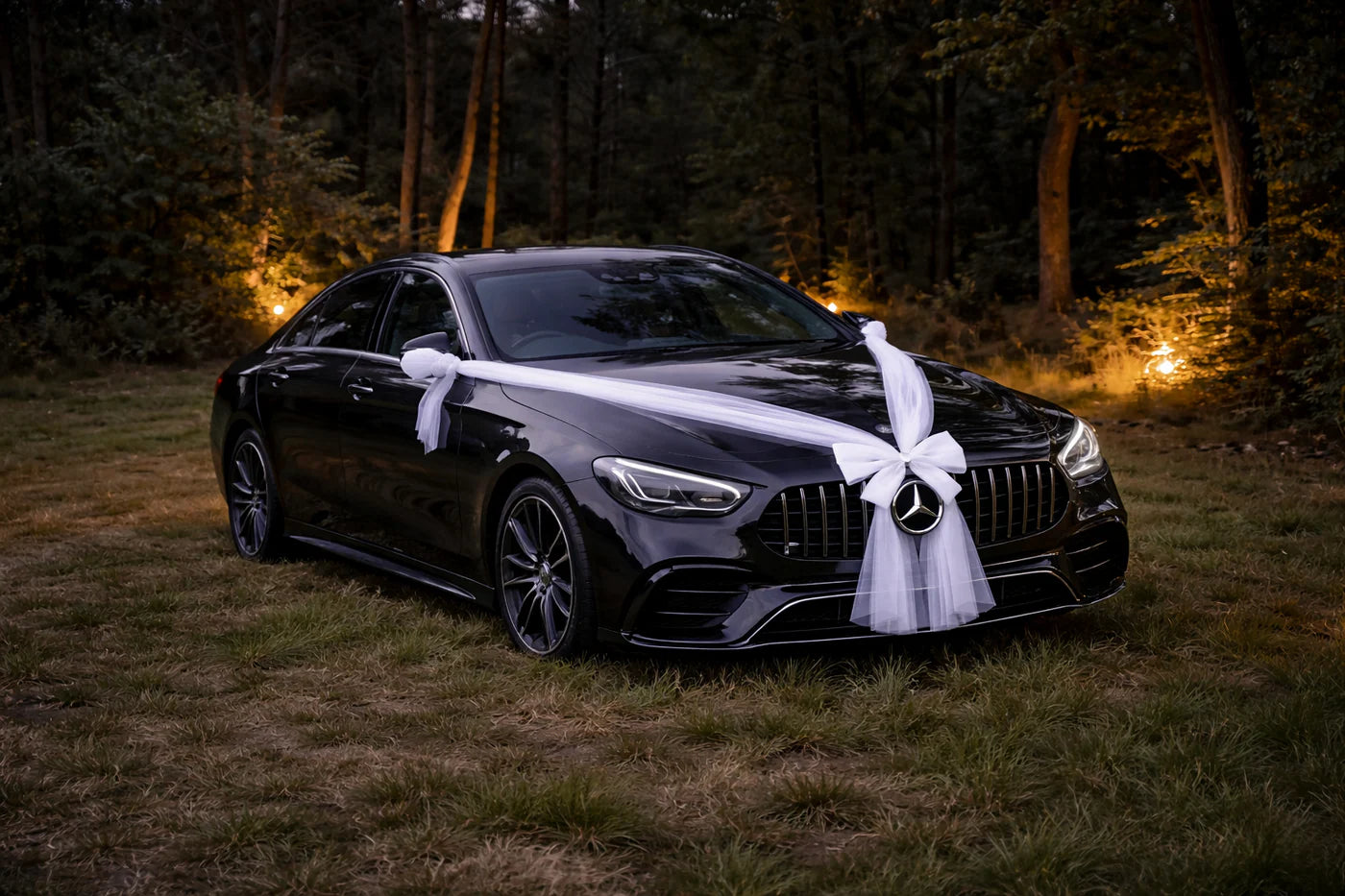 Autoschmuck Hochzeit Blumendeko Motorhaube - SOPHIE