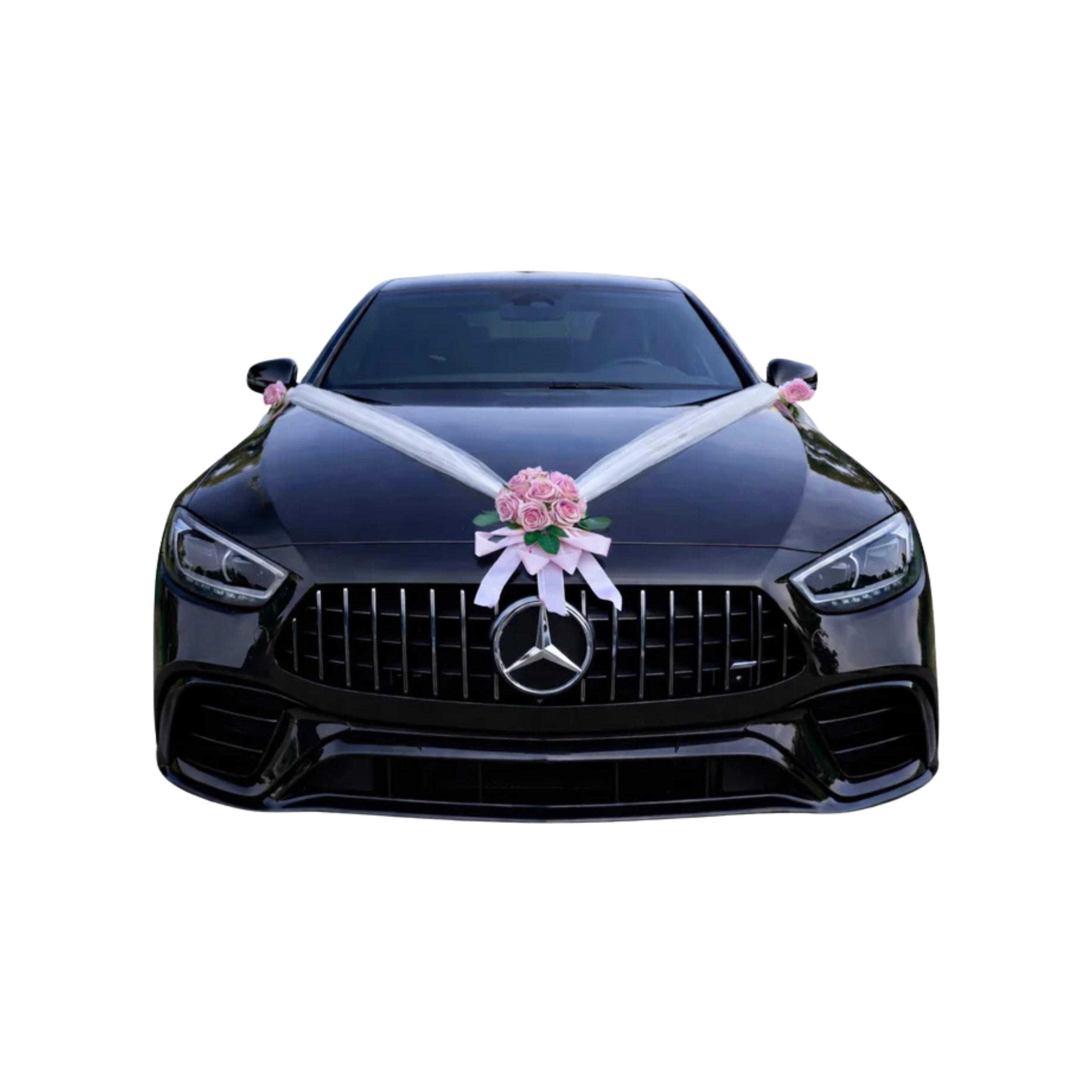Blumengesteck für die Motorhaube - Nicole Puderrosa