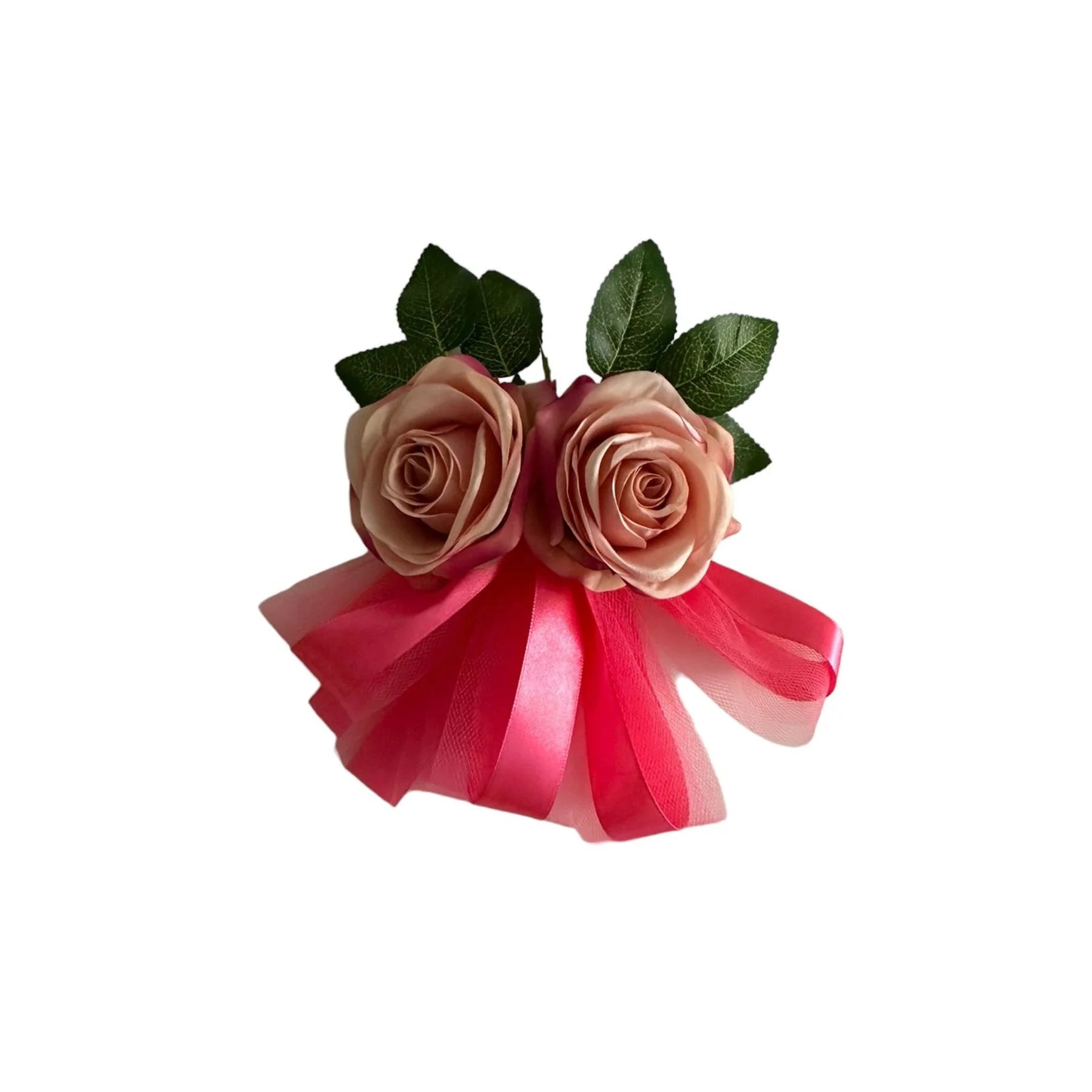 Kurzes Blumengesteck für die Türgriffe - Lina 4er-Set