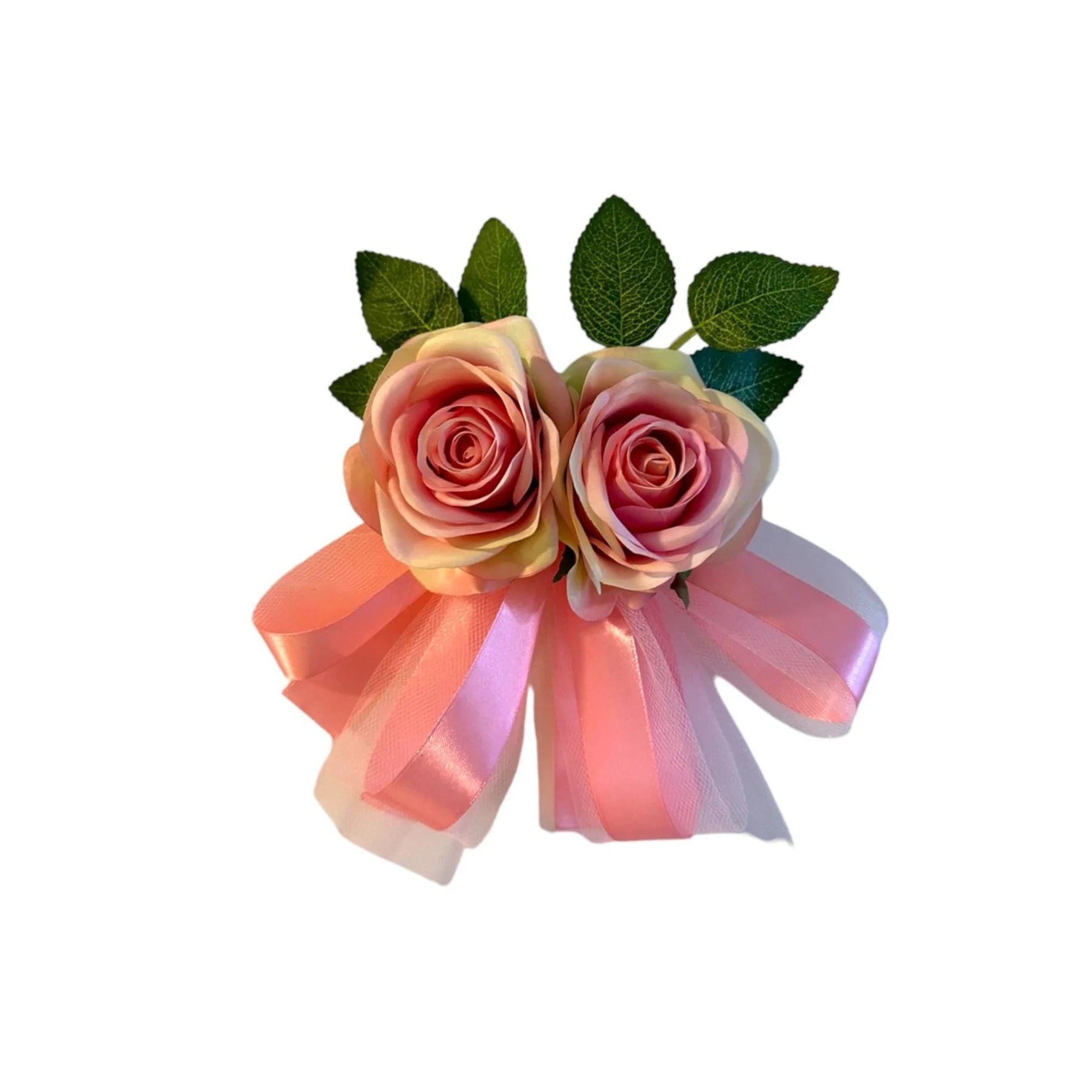 Kurzes Blumengesteck für die Türgriffe - Lina 4er-Set