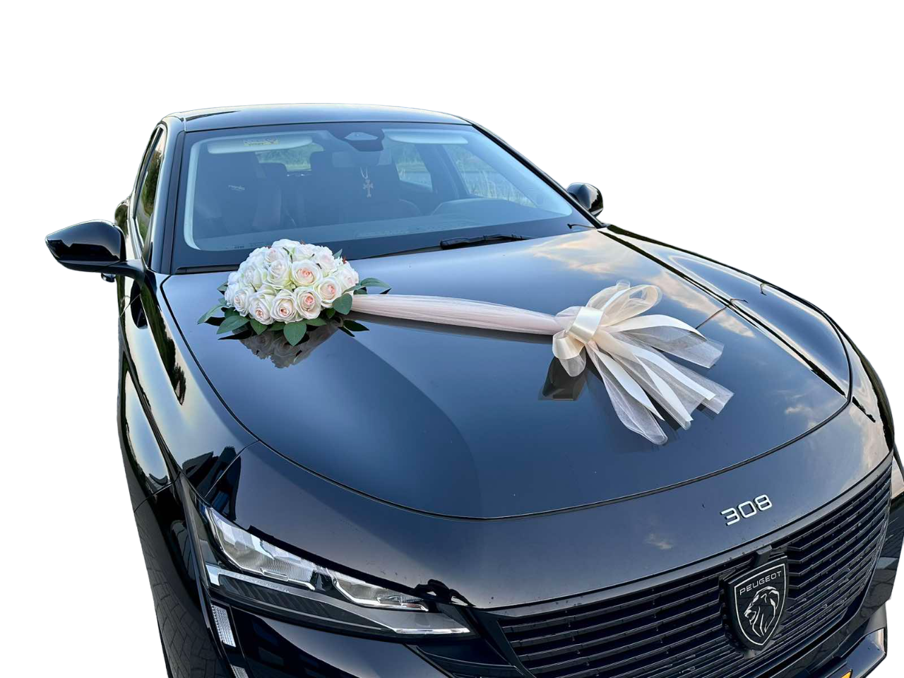 Auto-Hochzeitsschmuck Motorhaube - ADELE