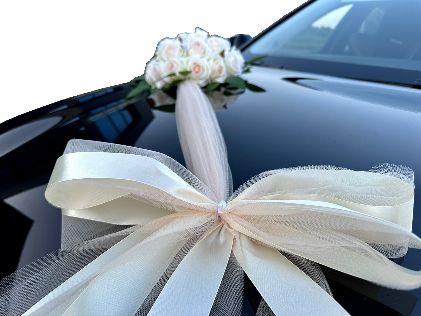 Auto-Hochzeitsschmuck Motorhaube - ADELE