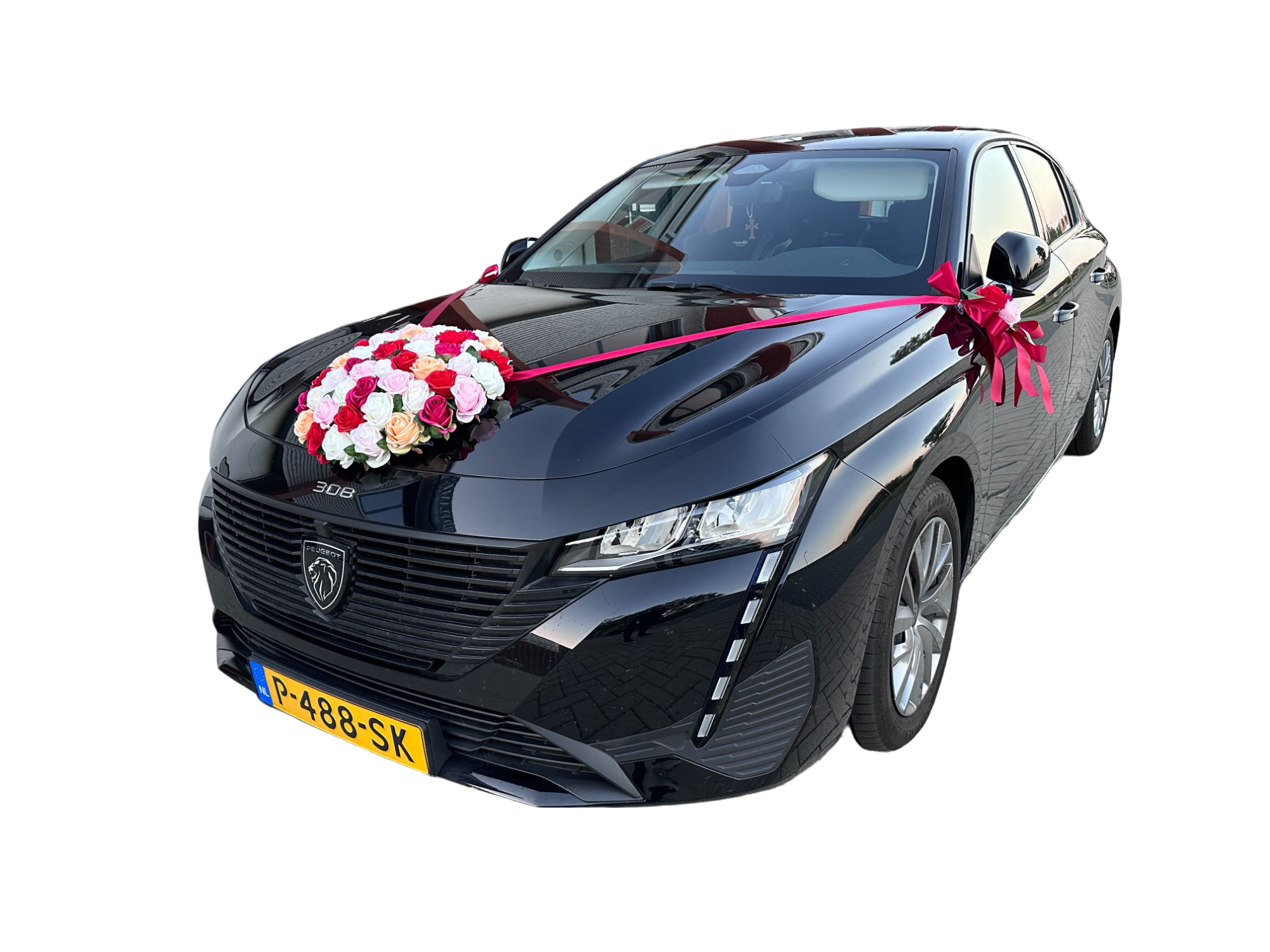 Auto-Hochzeitsschmuck Motorhaube - ADORIA