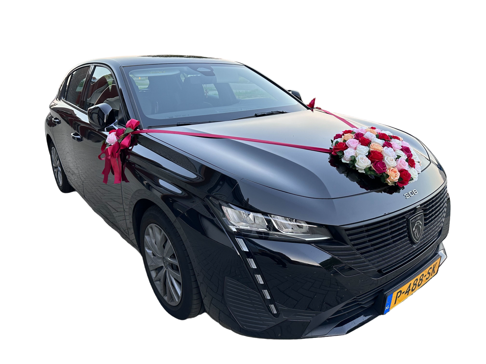 Auto-Hochzeitsschmuck Motorhaube - ADORIA