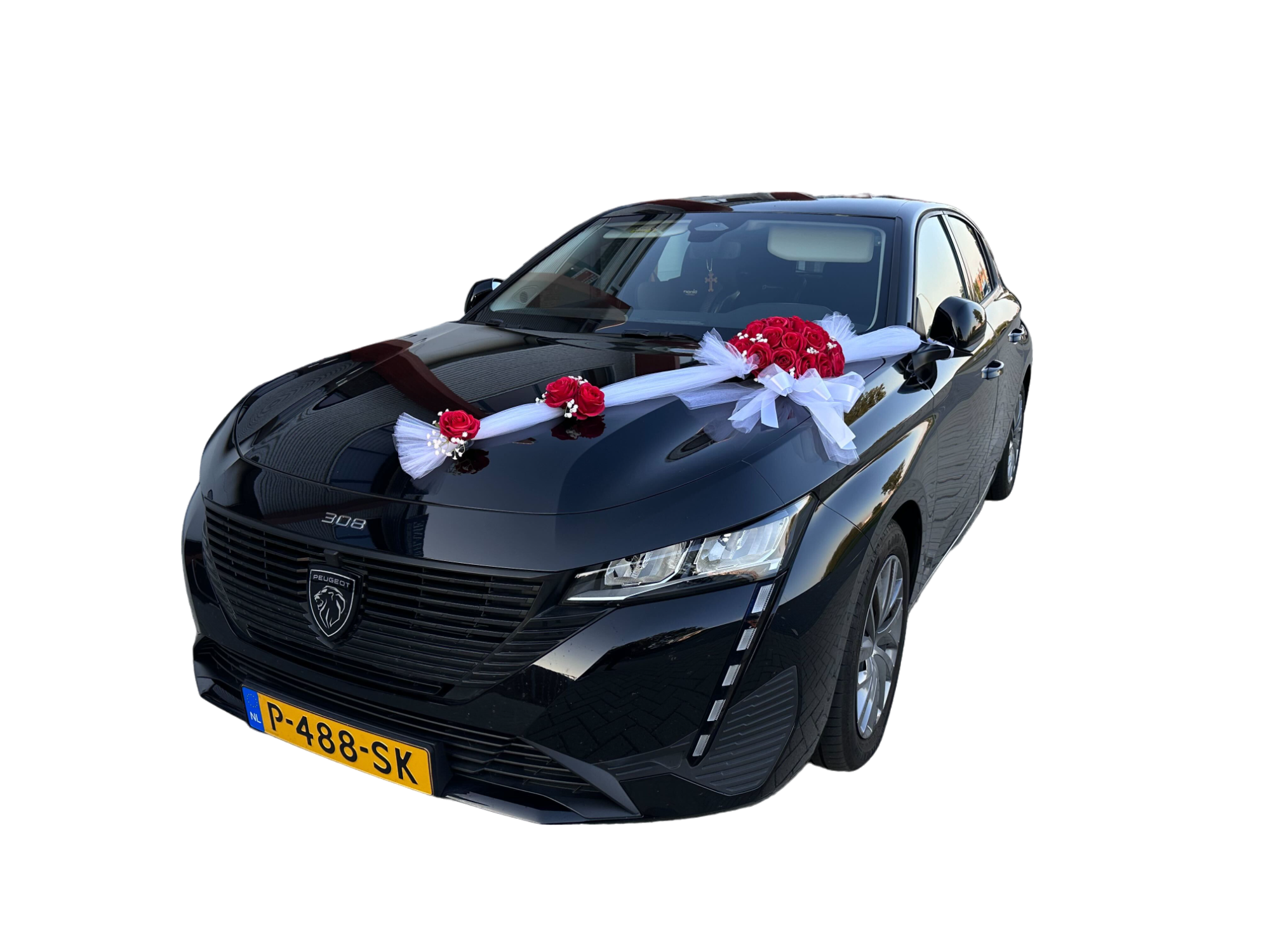 Auto-Hochzeitsschmuck Motorhaube - AMBER