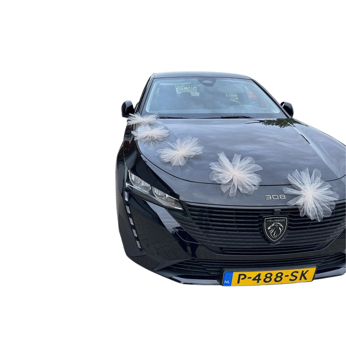 Auto-Hochzeitsschmuck Motorhaube - AMY