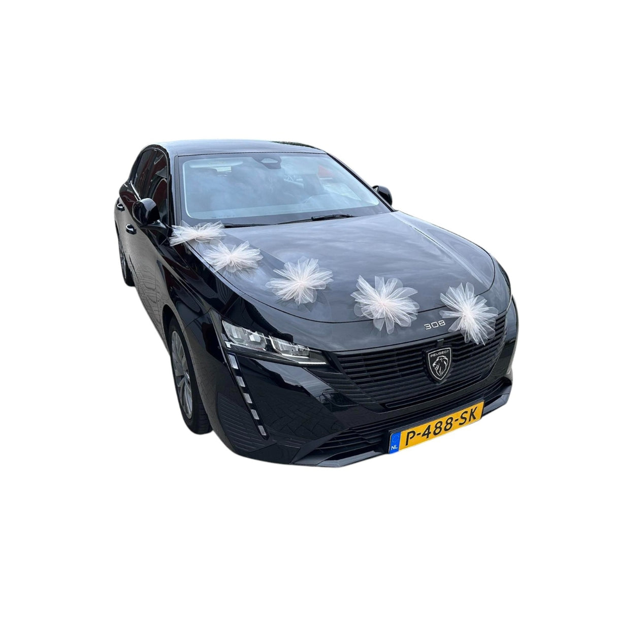 Auto-Hochzeitsschmuck Motorhaube - AMY