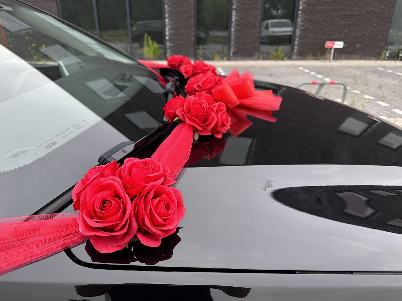 Auto-Hochzeitsschmuck Motorhaube - ANDREA