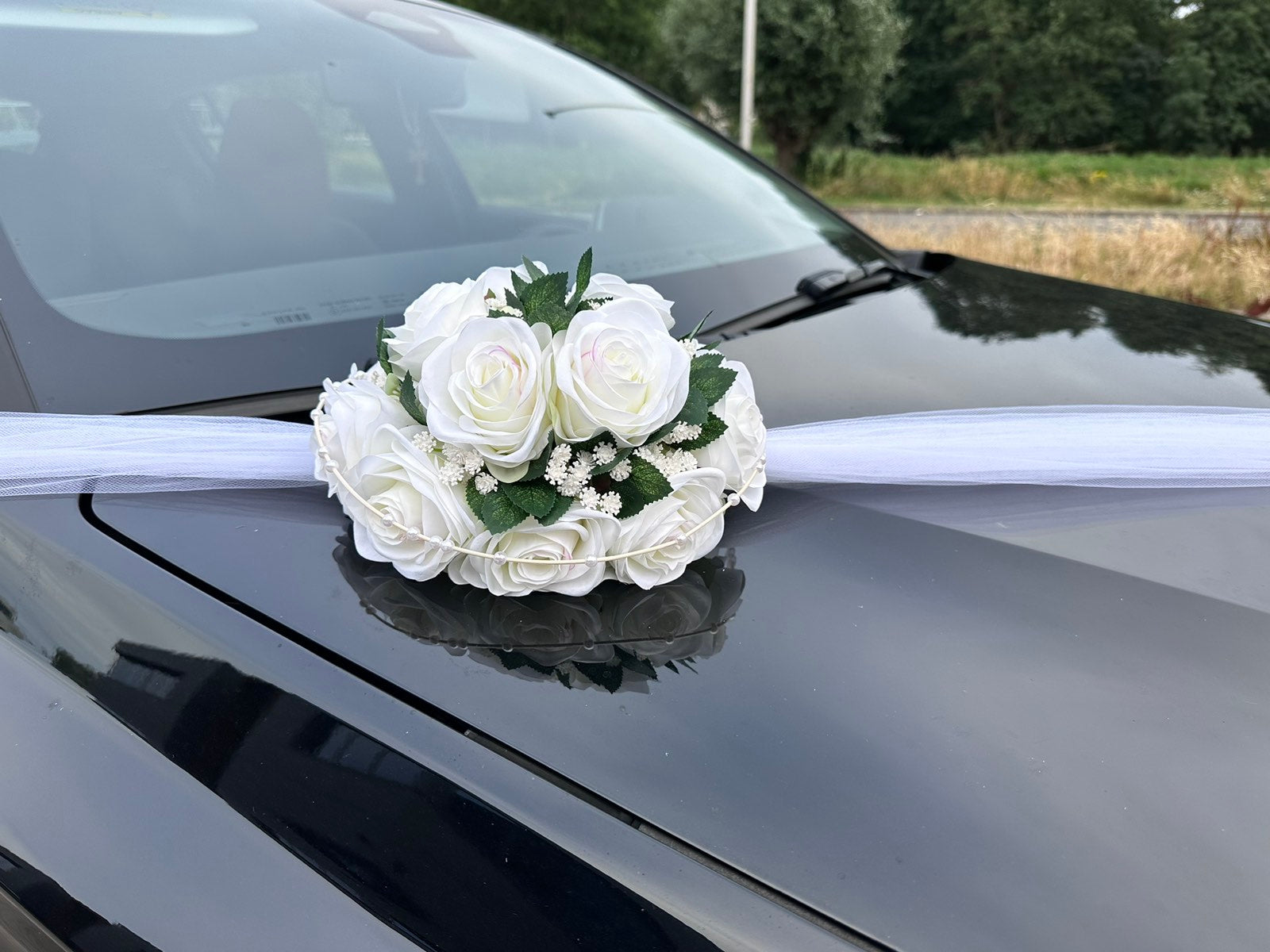 Auto-Hochzeitsschmuck Motorhaube - ARIANA