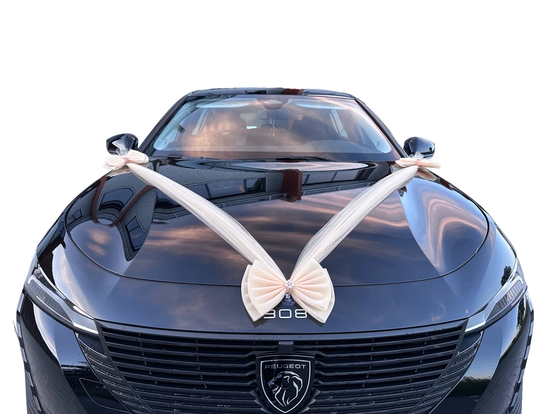 Auto-Hochzeitsschmuck Motorhaube - MARITA