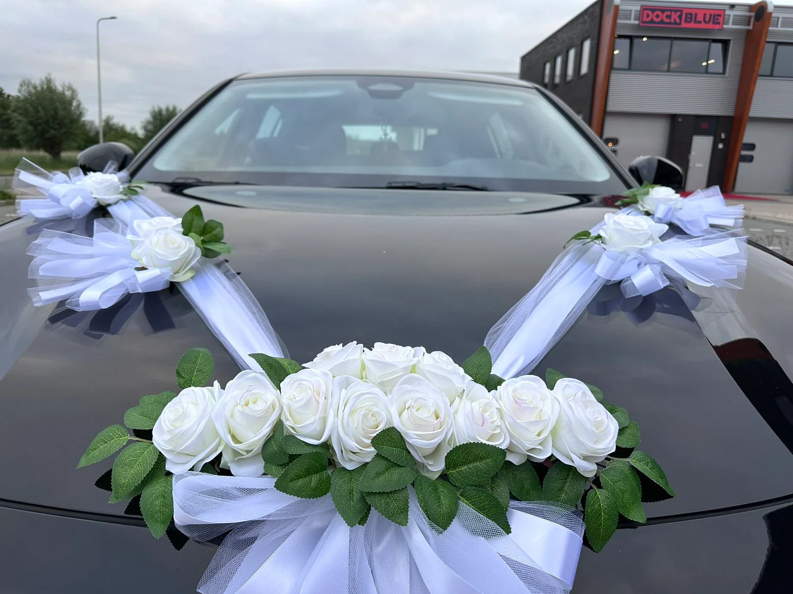 Auto-Hochzeitsschmuck Motorhaube - DAPHNE