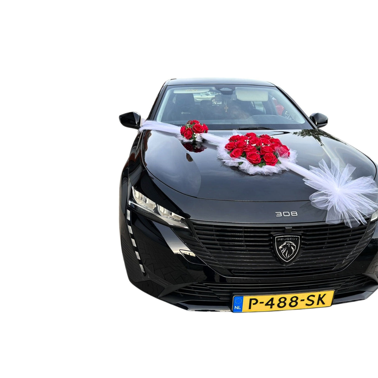 Auto-Hochzeitsschmuck Motorhaube - FATMA
