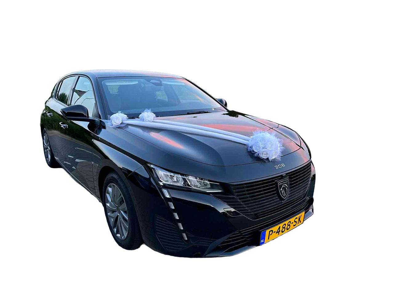 Auto-Hochzeitsschmuck Motorhaube - FERMINA