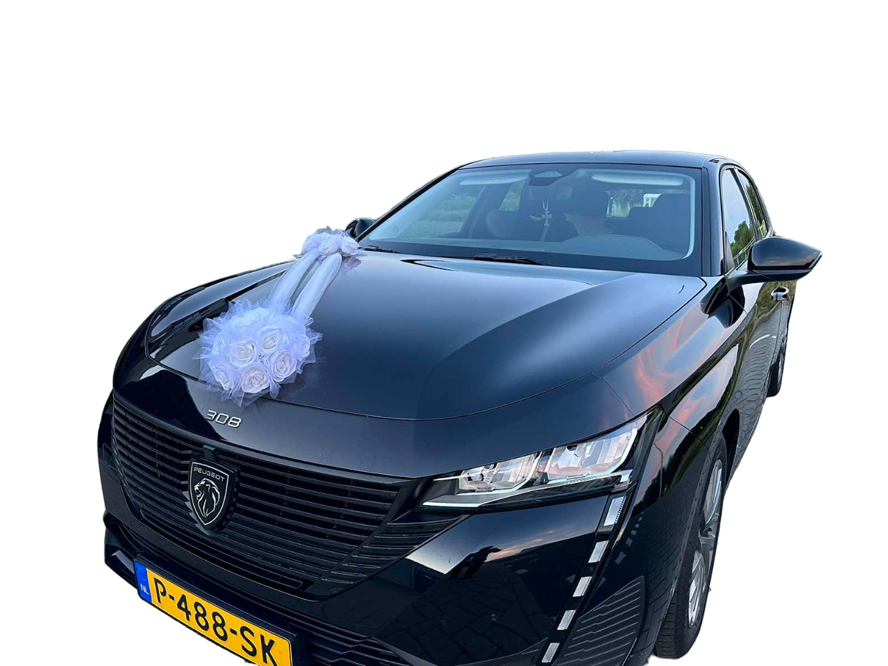 Auto-Hochzeitsschmuck Motorhaube - FERMINA