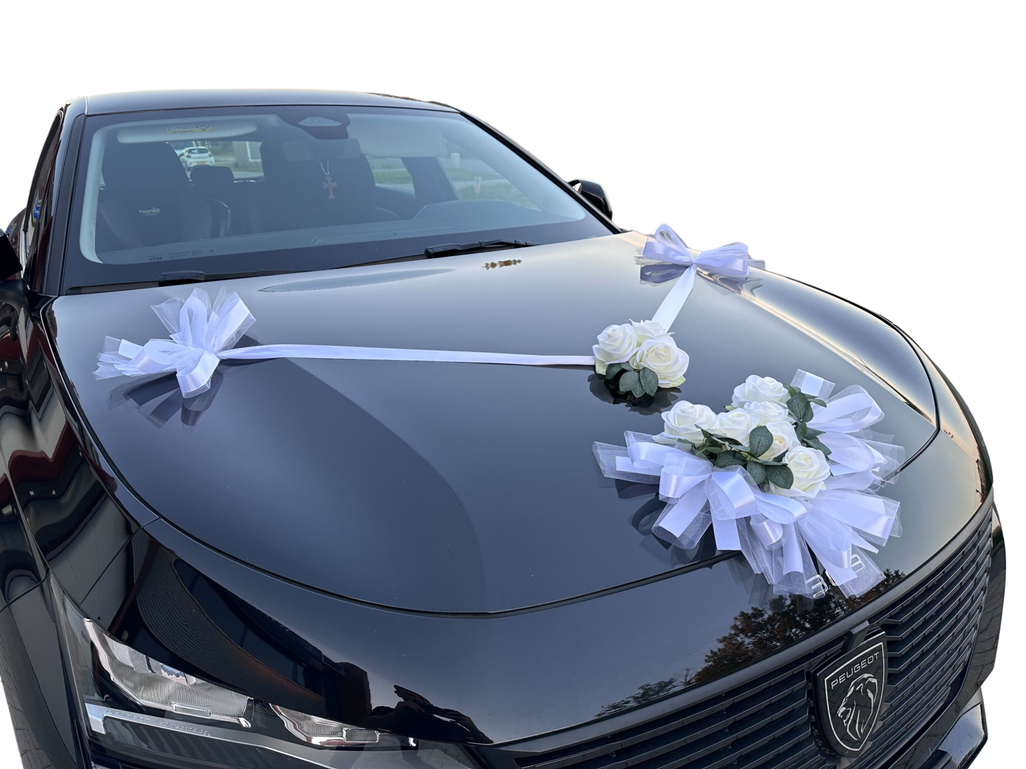 Auto-Hochzeitsschmuck Motorhaube - GLORIA