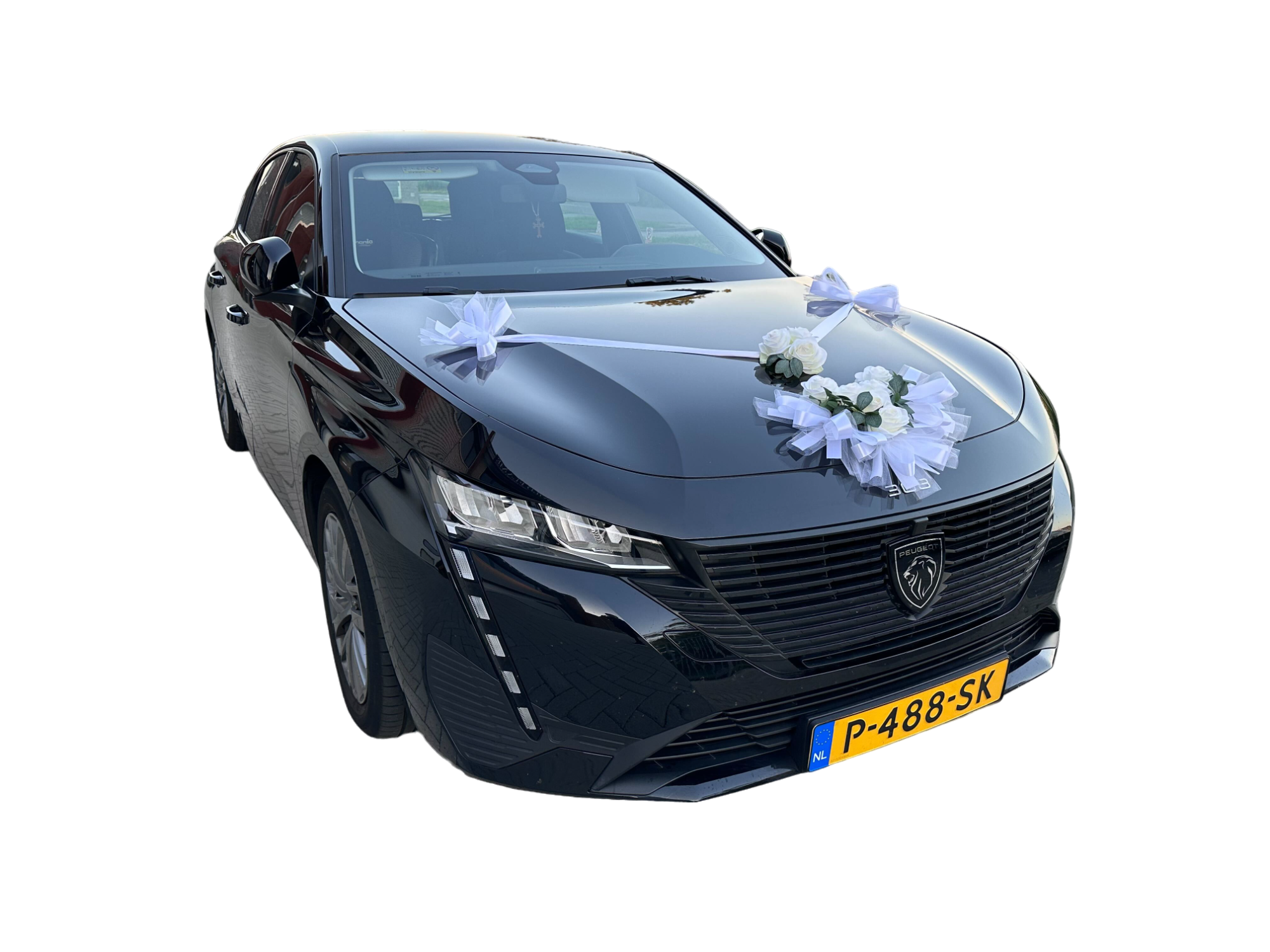 Auto-Hochzeitsschmuck Motorhaube - GLORIA