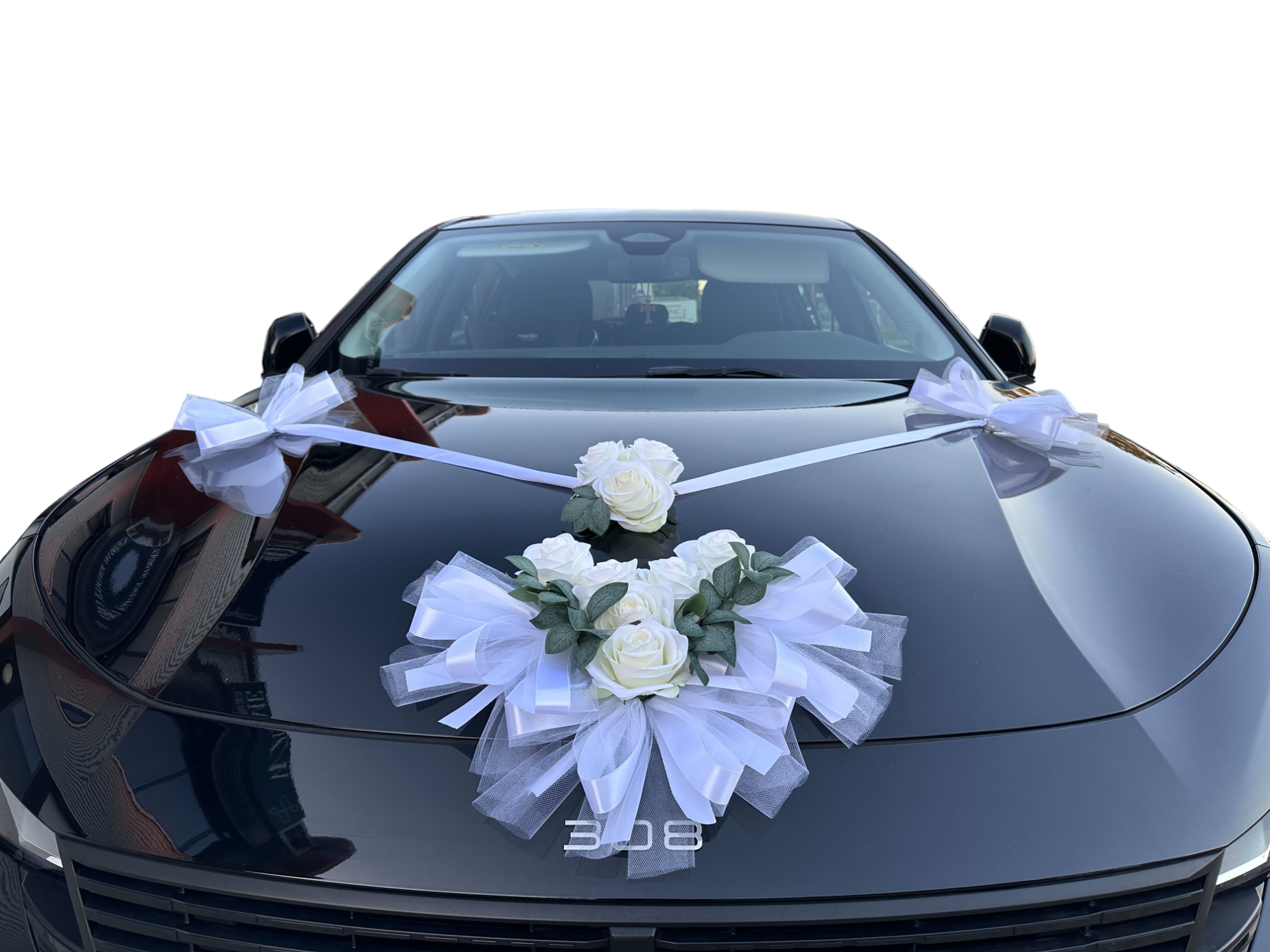 Auto-Hochzeitsschmuck Motorhaube - GLORIA