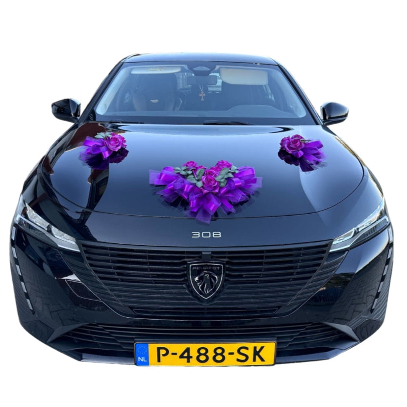 Auto-Hochzeitsschmuck Motorhaube - INGE