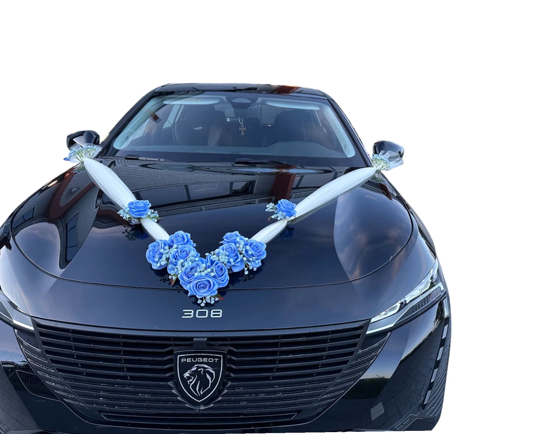 Auto-Hochzeitsschmuck Motorhaube - LAUREN