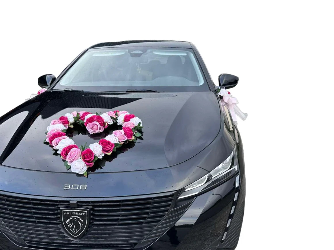 Auto-Hochzeitsschmuck Motorhaube - LEA