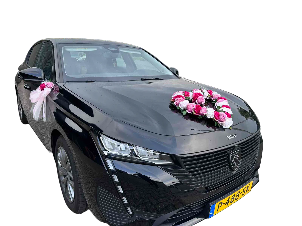 Auto-Hochzeitsschmuck Motorhaube - LEA