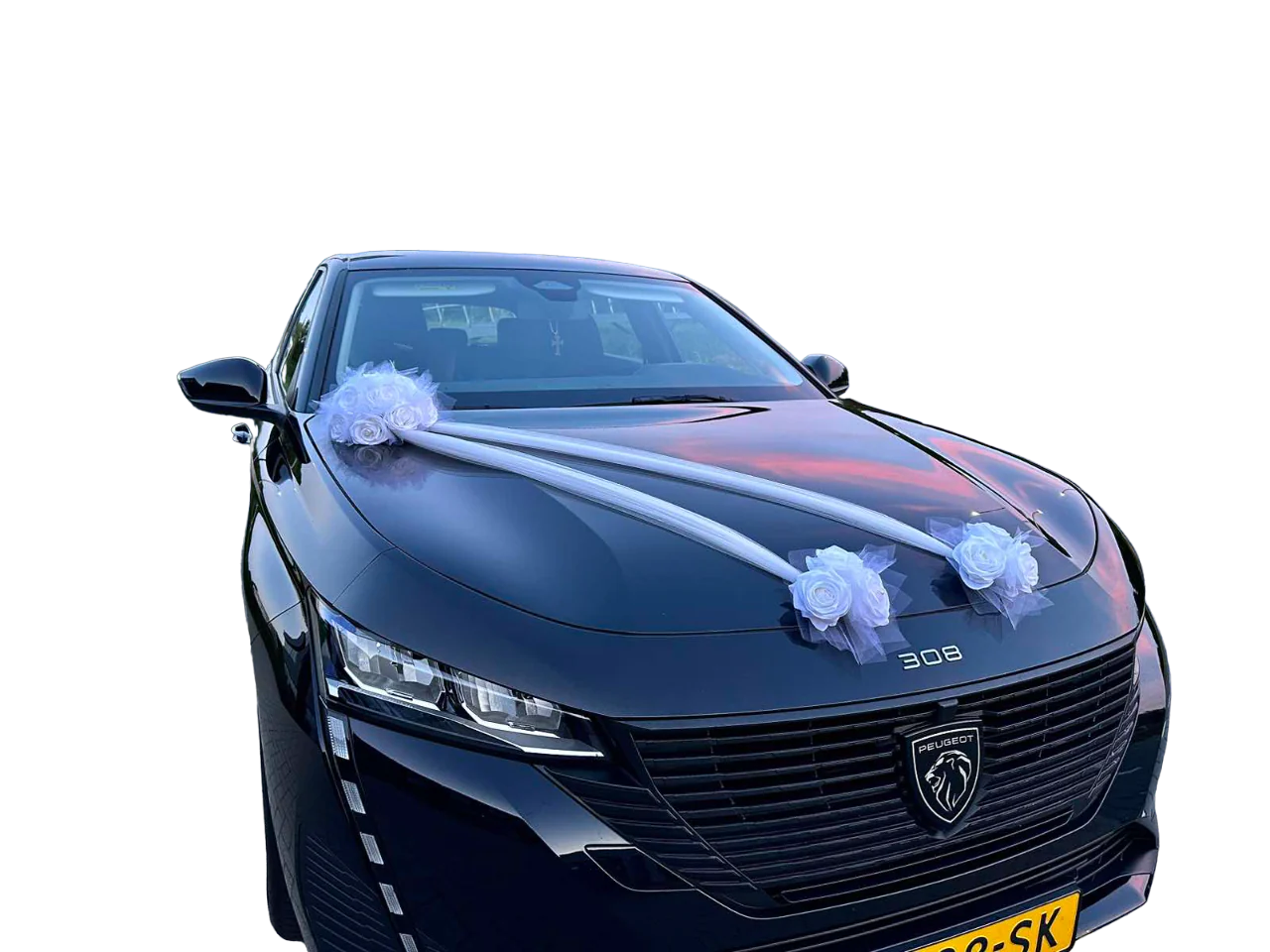 Auto-Hochzeitsschmuck Motorhaube - LEONIE