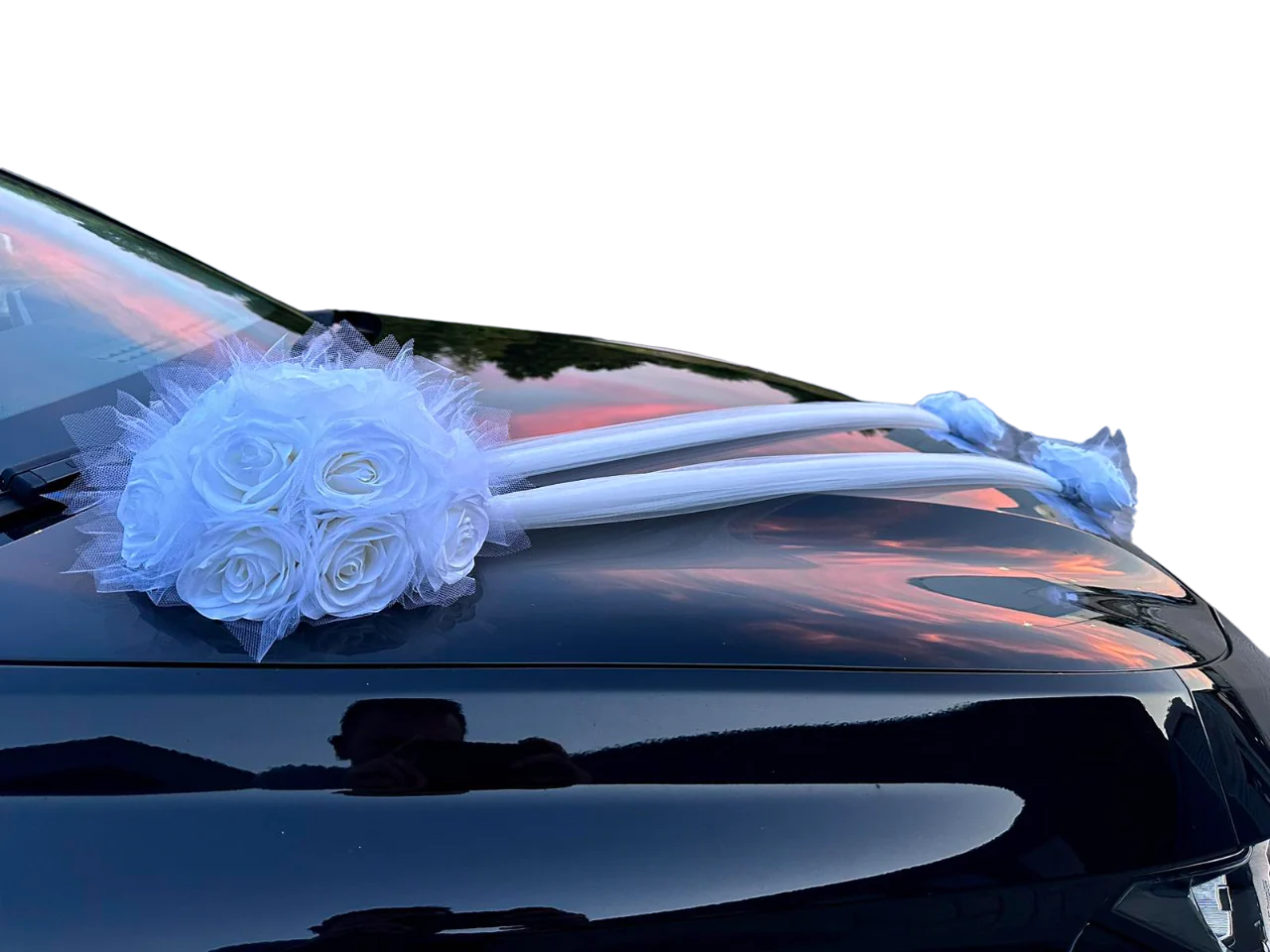 Auto-Hochzeitsschmuck Motorhaube - LEONIE
