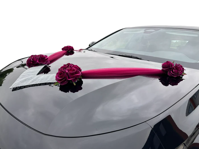 Auto-Hochzeitsschmuck Motorhaube - LORENZA