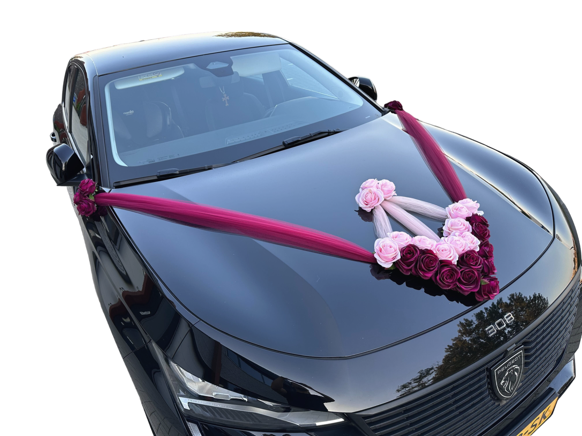 Auto-Hochzeitsschmuck Motorhaube - NATALIE