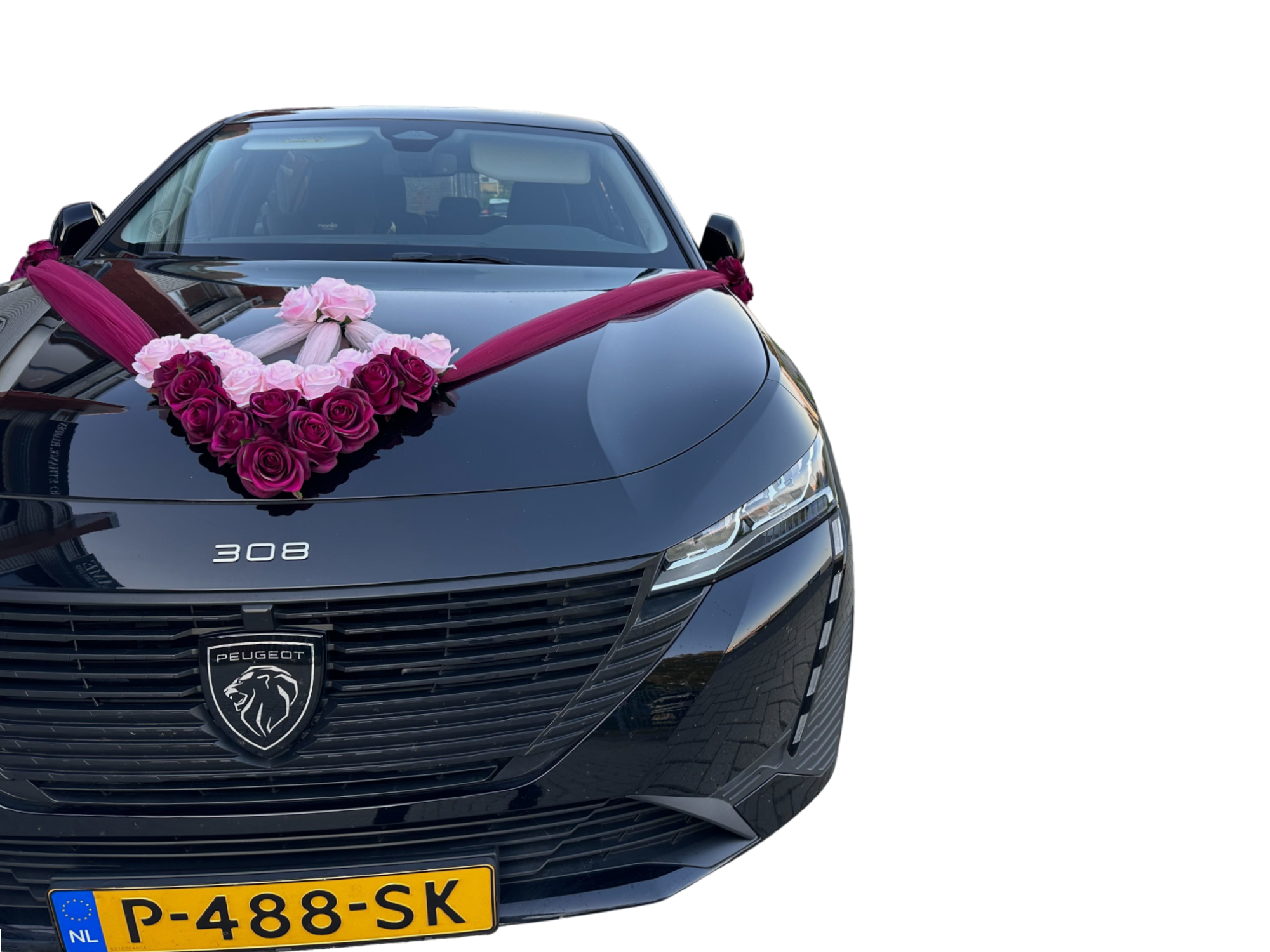 Auto-Hochzeitsschmuck Motorhaube - NATALIE