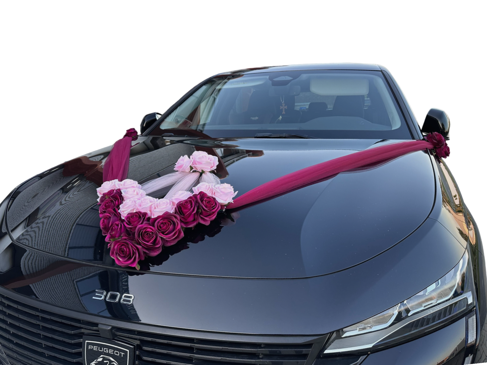 Auto-Hochzeitsschmuck Motorhaube - NATALIE