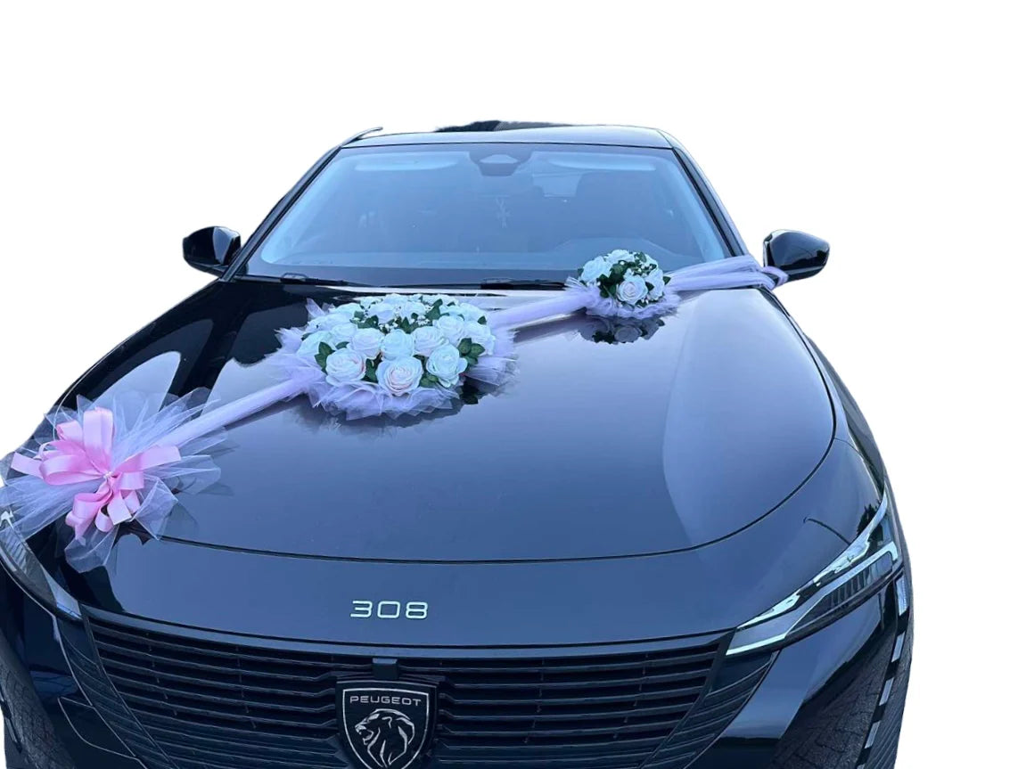 Auto-Hochzeitsschmuck Motorhaube - NELLY