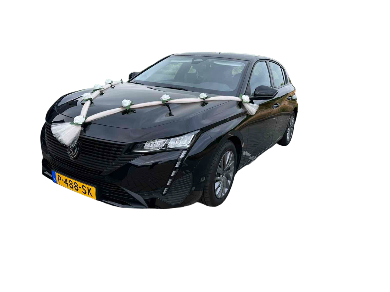 Auto-Hochzeitsschmuck Motorhaube - NEVA