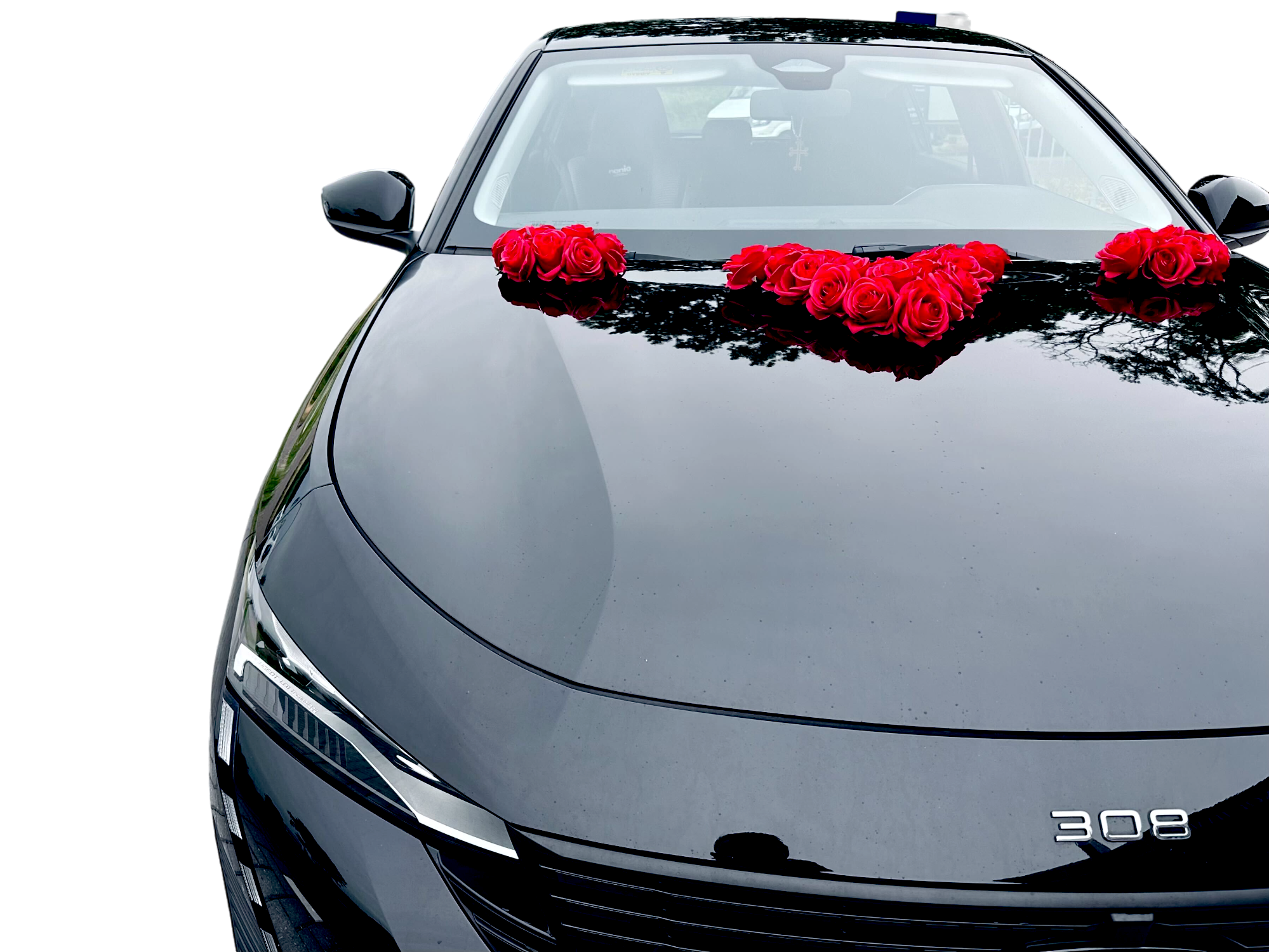 Auto-Hochzeitsschmuck Motorhaube - OLIVIA