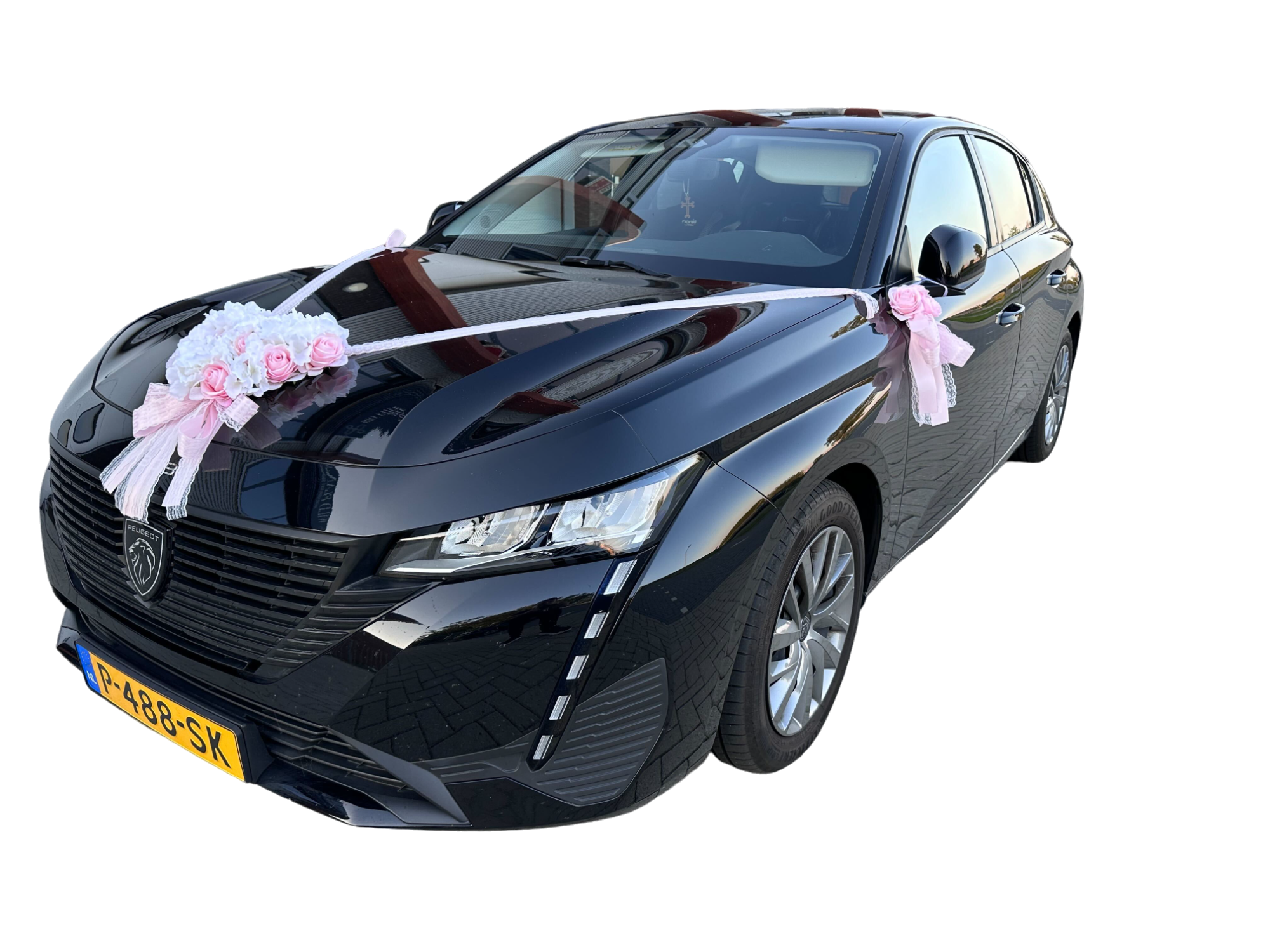 Auto-Hochzeitsschmuck Motorhaube - PAULINE