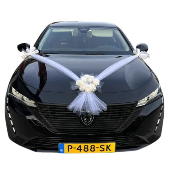 Auto-Hochzeitsschmuck Motorhaube - PERLA