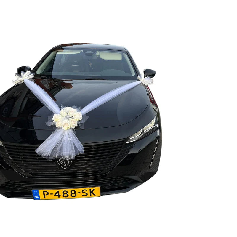 Auto-Hochzeitsschmuck Motorhaube - PERLA