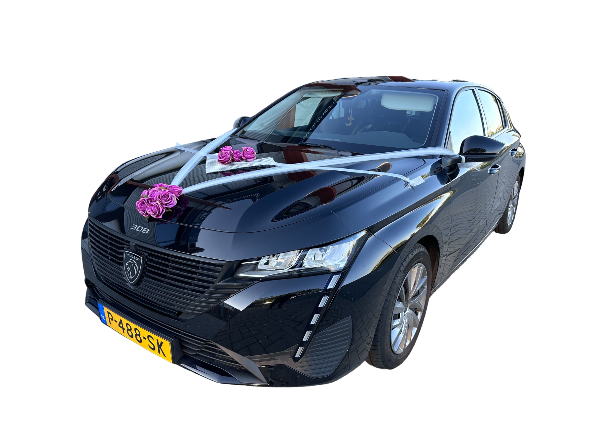Auto-Hochzeitsschmuck Motorhaube - CATRINA