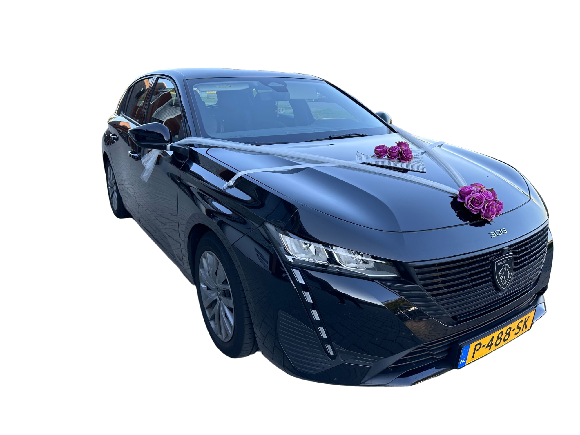 Auto-Hochzeitsschmuck Motorhaube - CATRINA