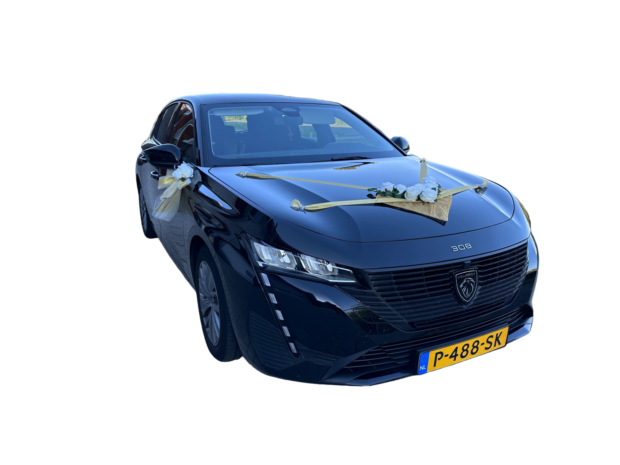 Auto-Hochzeitsschmuck Motorhaube - REINA