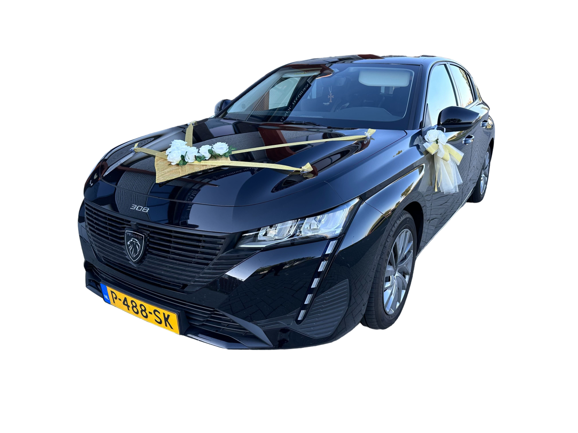 Auto-Hochzeitsschmuck Motorhaube - REINA